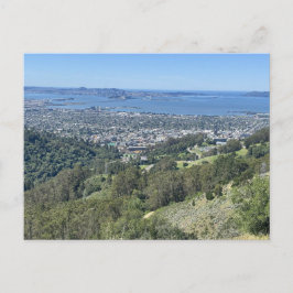Dramatische Panoramablick auf die Bay Bridge Postkarte