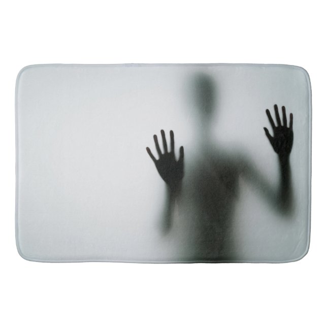 Dramatische Silhouette Bath Mat - Moderne Badematte (Vorderseite)