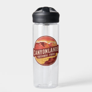 Dramatische Wüste des Canyonlands-Nationalparks Trinkflasche