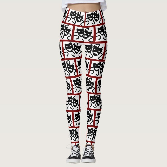 Dramatischer Effekt Leggings (Vorderseite)