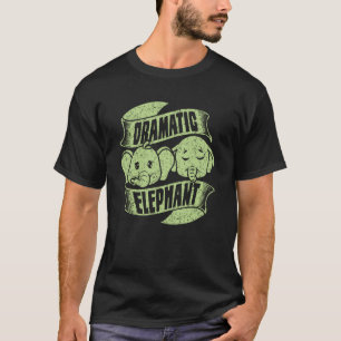 Dramatischer Elefant für Männer - Wildtiere 2 T-Shirt