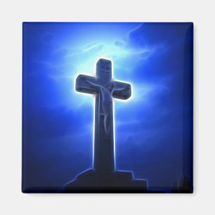 Dramatischer Jesus Crucifixe Magnet