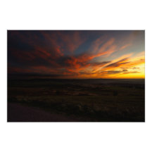 Dramatischer Sonnenaufgang
