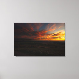 Dramatischer Sonnenaufgang Leinwanddruck