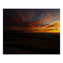 Dramatischer Sonnenaufgang Poster