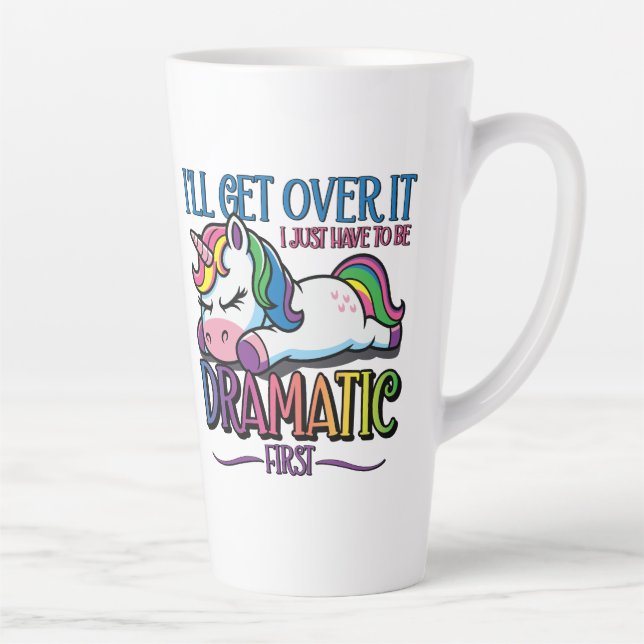 Dramatisches Einhorn Milchtasse (Rechts)
