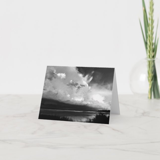 Dramatisches Gewitter-Foto (Vorderseite)