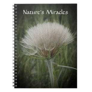 Dramatisches Puff-Spiral-Foto-Notizbuch Notizblock