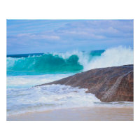 Dramatisches Riesenwald Felsen Seascape Foto