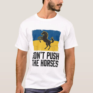 Dräng die Pferde nicht Vintage Pferd T-Shirt