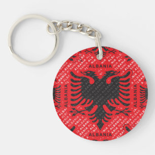 Drapeau albanais motif 2
