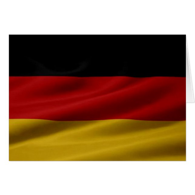 Drapeau allemand (Devant horizontal)