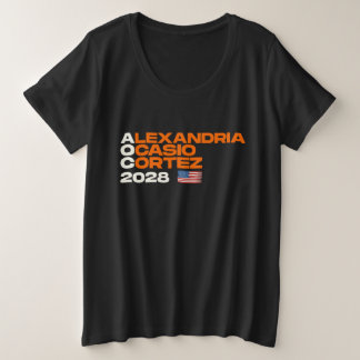 Drapeau américain Alexandria Ocasio-Cortez 2028
