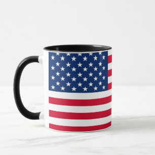 Drapeau américain café Mug