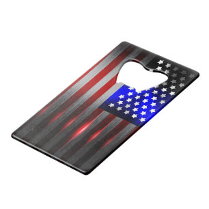Drapeau américain coupé par laser 1 de tranchant