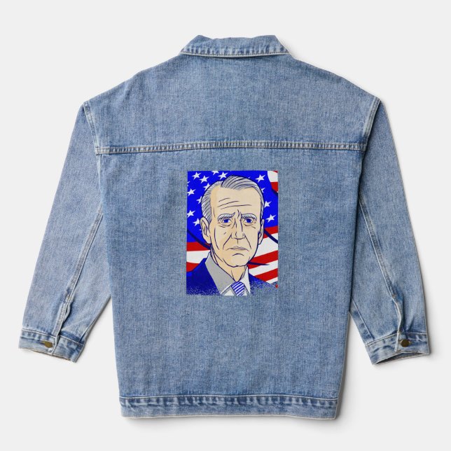 drapeau américain du président biden (Verso)