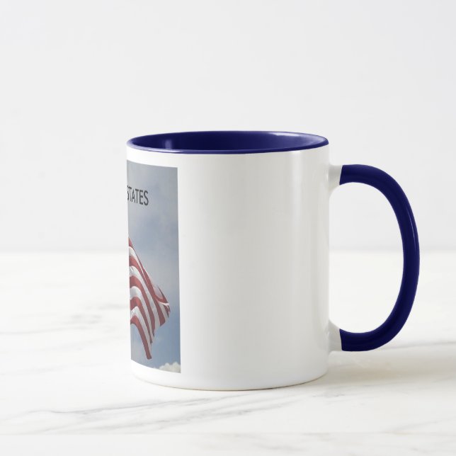 Drapeau américain, ETATS-UNIS, tasse (Droite)