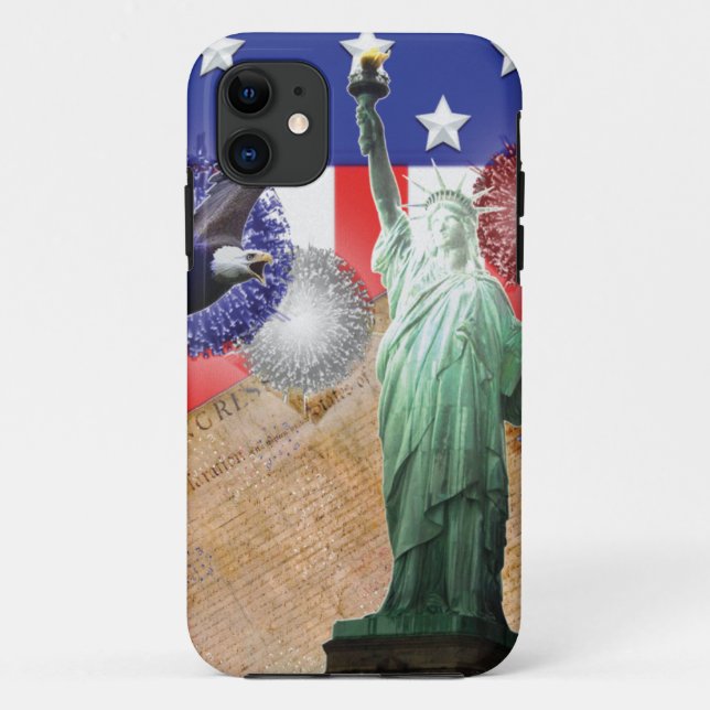 Drapeau américain iPhone 5 coques (Dos)