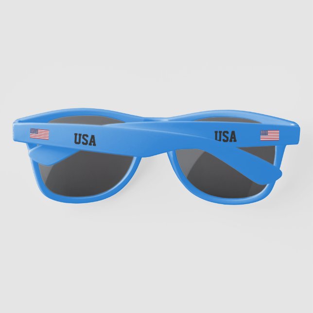 Drapeau américain lunettes de soleil (Dos)