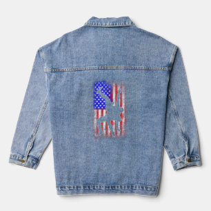 Drapeau américain lutte T Chemise Drapeau américai
