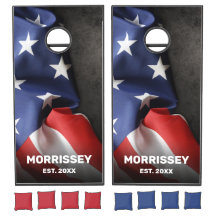 Drapeau américain moderne personnalisé USA