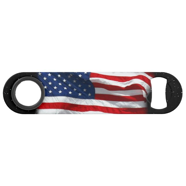 Drapeau américain patriotique États-Unis (Devant (Horizontal))