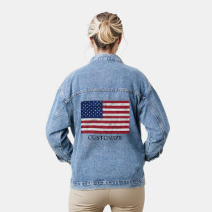 drapeau américain rouge vintage bleu Amérique patr