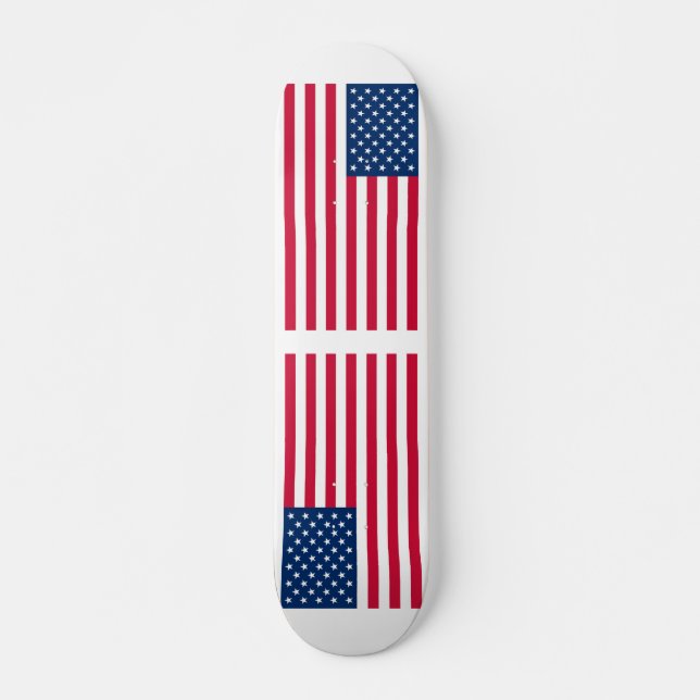 Drapeau américain Skateboard États-Unis d'Amérique (Devant)