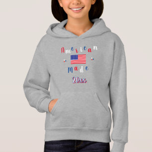 Drapeau américain sweat - shirt à capuche de l'ann