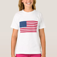 Drapeau américain T-Shirt États-Unis d'Amérique