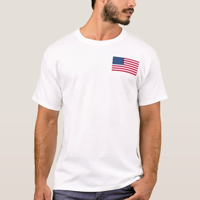 Drapeau américain T-Shirt USA (Devant)