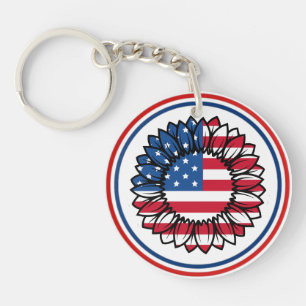 Drapeau américain Tournesol-32222