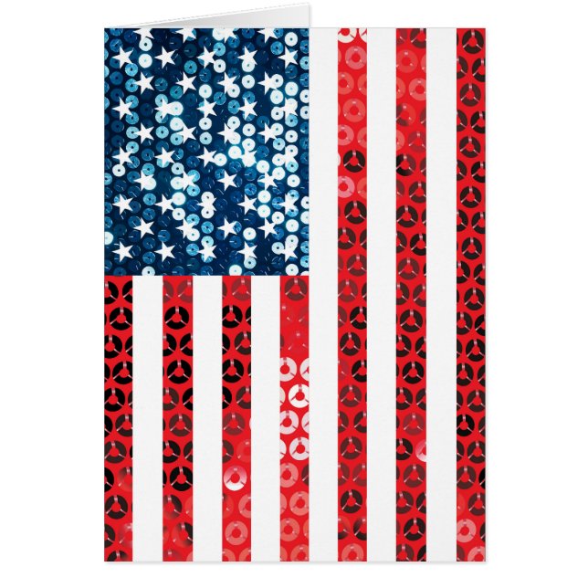 drapeau américain vertical (Devant)