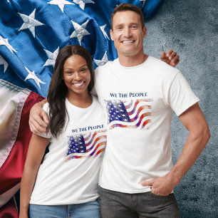 Drapeau américain - We The People - T-shirt Homme