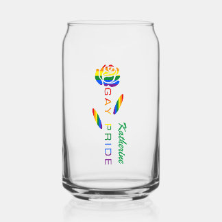 Drapeau arc-en-ciel Rose Fierté Gay Nom personnali