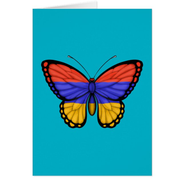 Drapeau arménien de papillon (Devant)