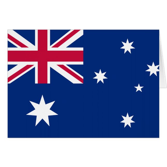 Drapeau Australie (Devant horizontal)
