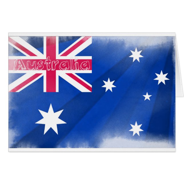 Drapeau australien (Devant horizontal)