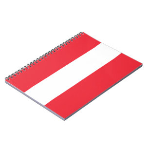 Drapeau autrichien (Autriche) Carnet