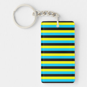 drapeau bahamas bandes pays motif bleu jaune b