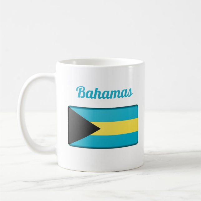 Drapeau Bahamas Café Mug (Gauche)