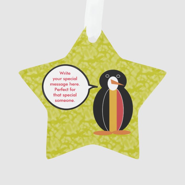 Drapeau Belge Vacances Mme Penguin Parler (dos)