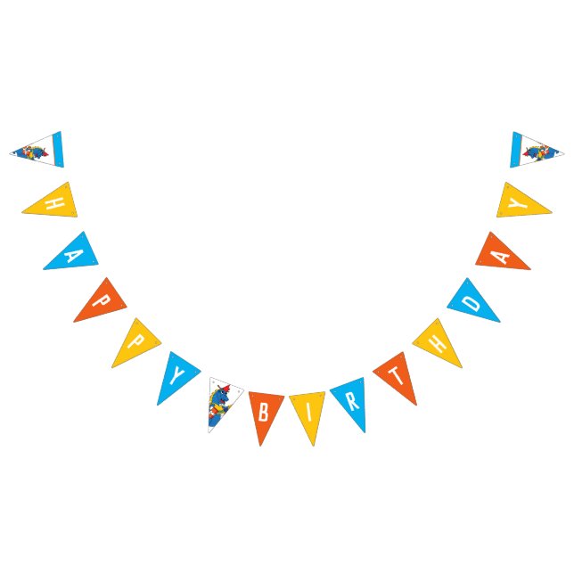 Drapeau Bleu Dragon Anniversaire (Tout)