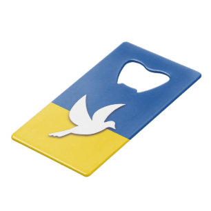 DRAPEAU BLEU JAUNE EN BICOULEUR D'UKRAINE PAIX DOV
