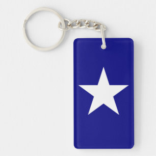 Drapeau Bonnie bleu avec Porte - clé Lone White St