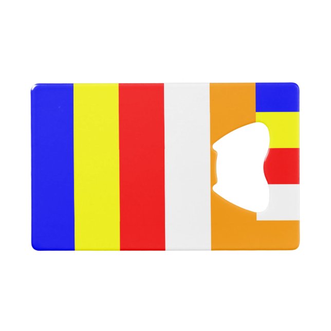 Drapeau bouddhiste (Devant (Horizontal))