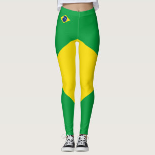 Drapeau brésilien Leggings
