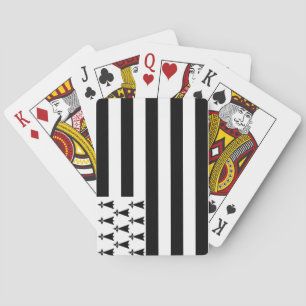 Drapeau breton (Gwenn-ha-du) Cartes de Jeu Classiq