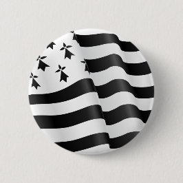 Drapeau Bretone (bretonische Flagge) Button