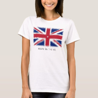 Drapeau britannique, fabriqué au R-U - T-shirt